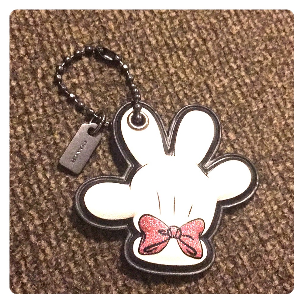 Couch Mini Mouse Bag Tag